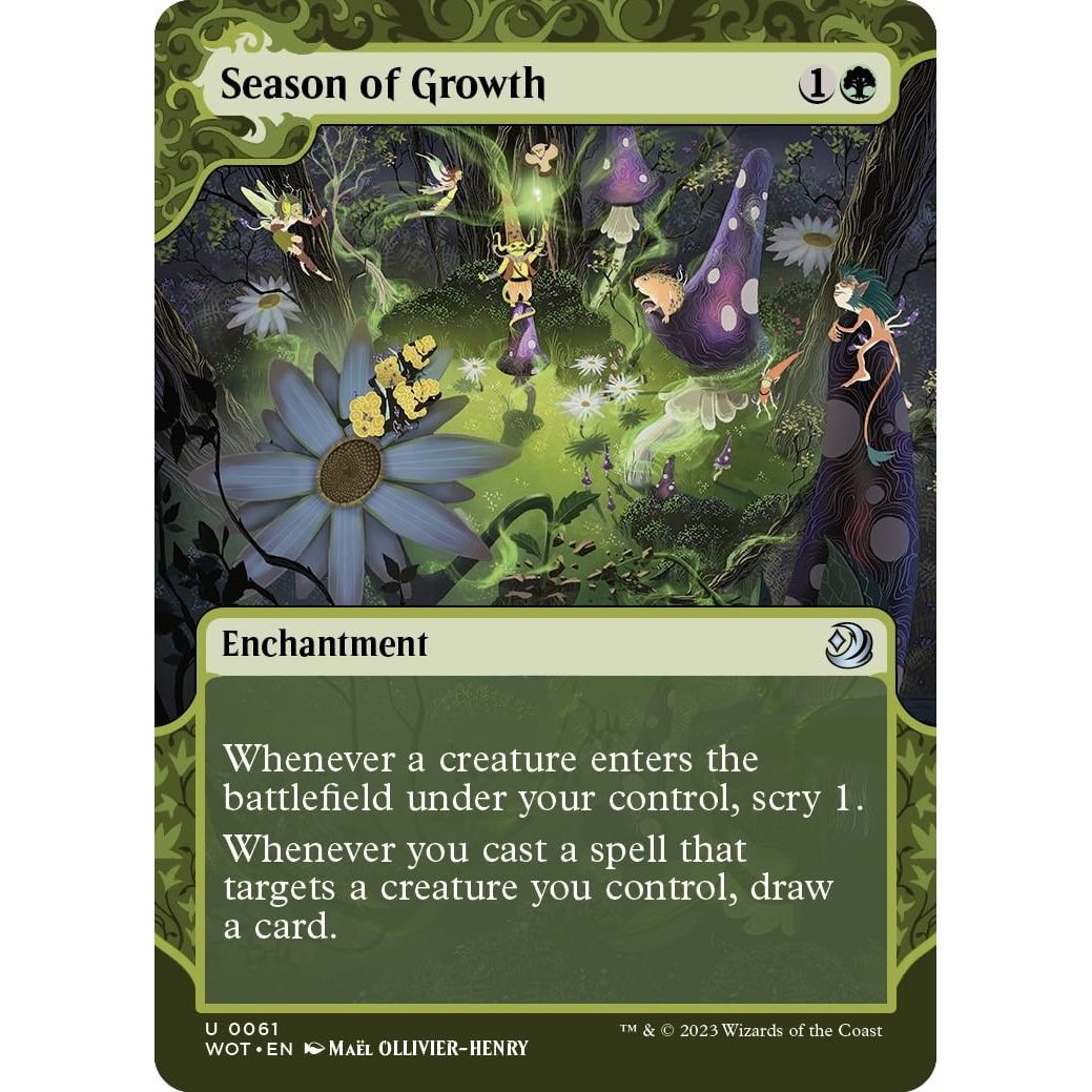 Image for Season of Growth (61) (WOT) - Magic: The Gathering