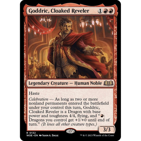 Image for Goddric, Cloaked Reveler (132) (WOE) - Magic: The Gathering