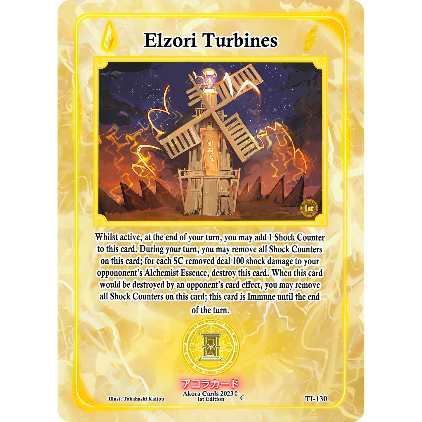 Image for Elzori Turbines (TI-130) (TI1E) - Akora TCG