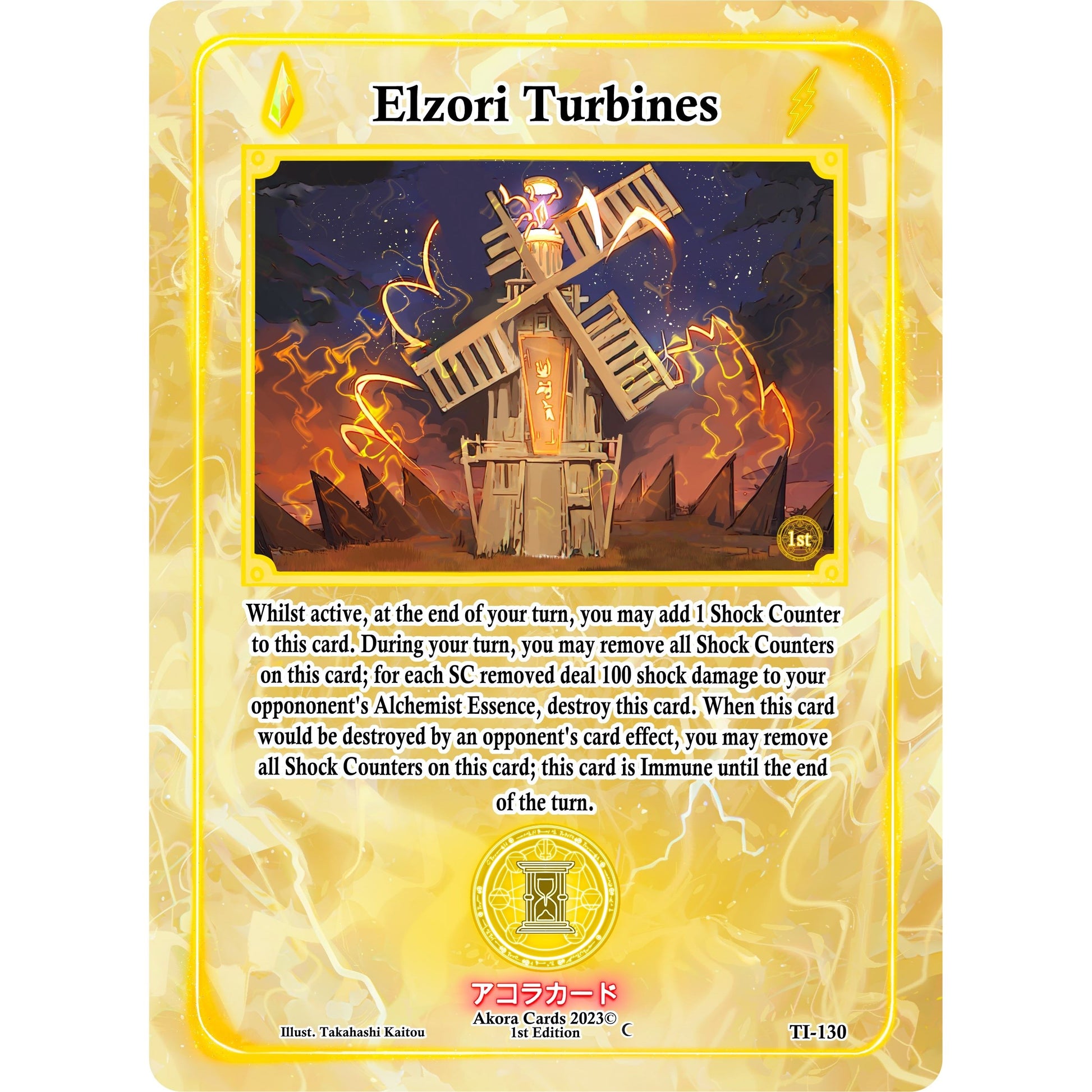 Image for Elzori Turbines (TI-130) (TI1E) - Akora TCG