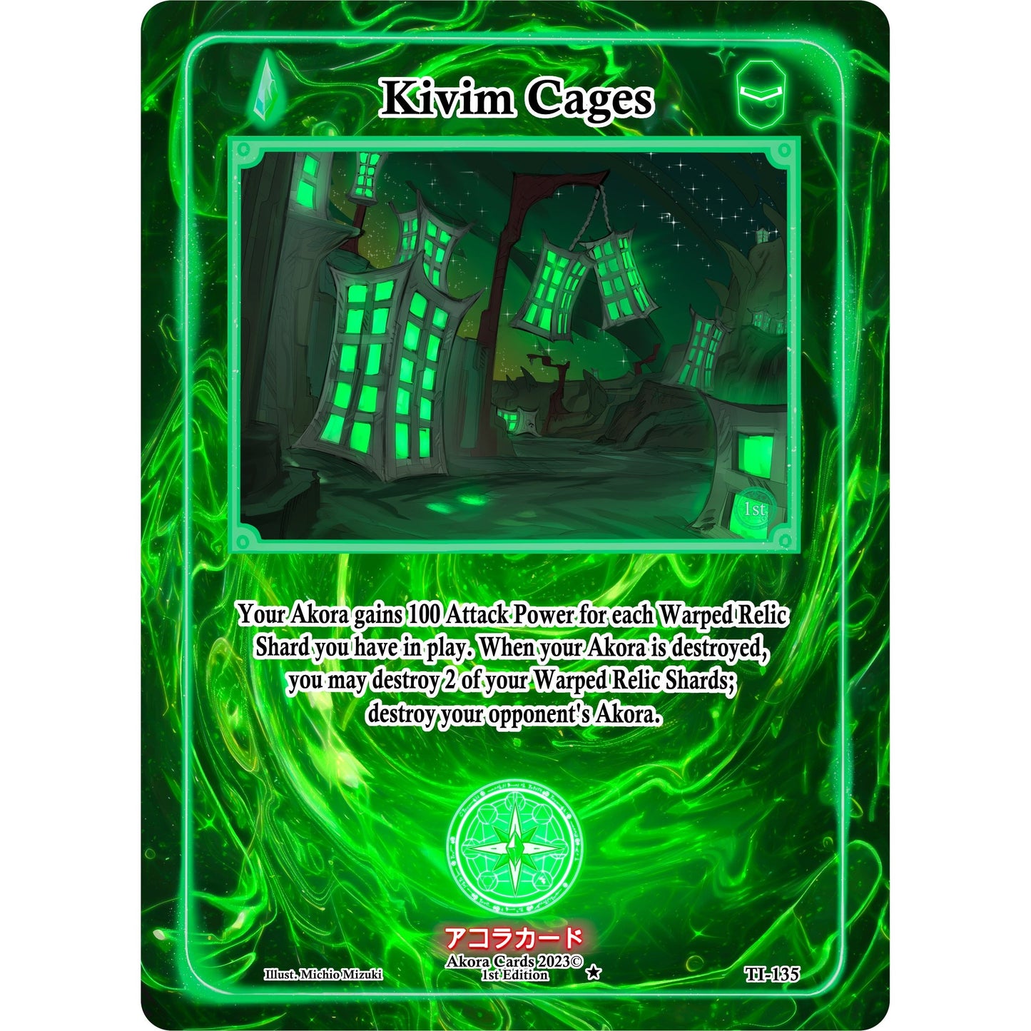 Image for Kivim Cages (TI-135) (TI1E) - Akora TCG