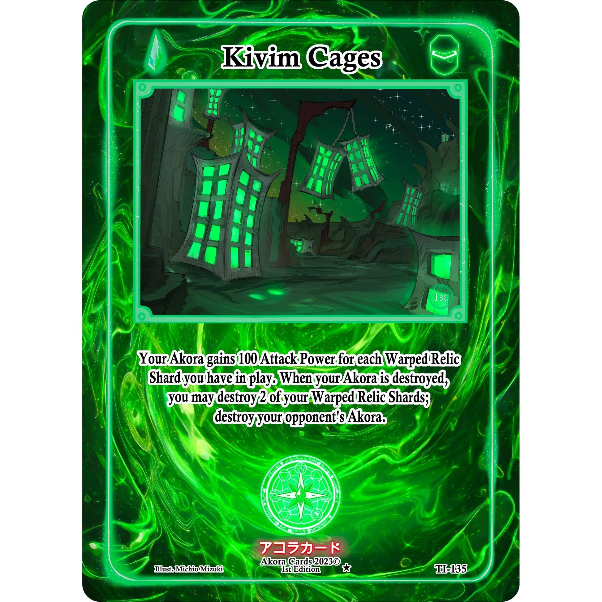 Image for Kivim Cages (TI-135) (TI1E) - Akora TCG