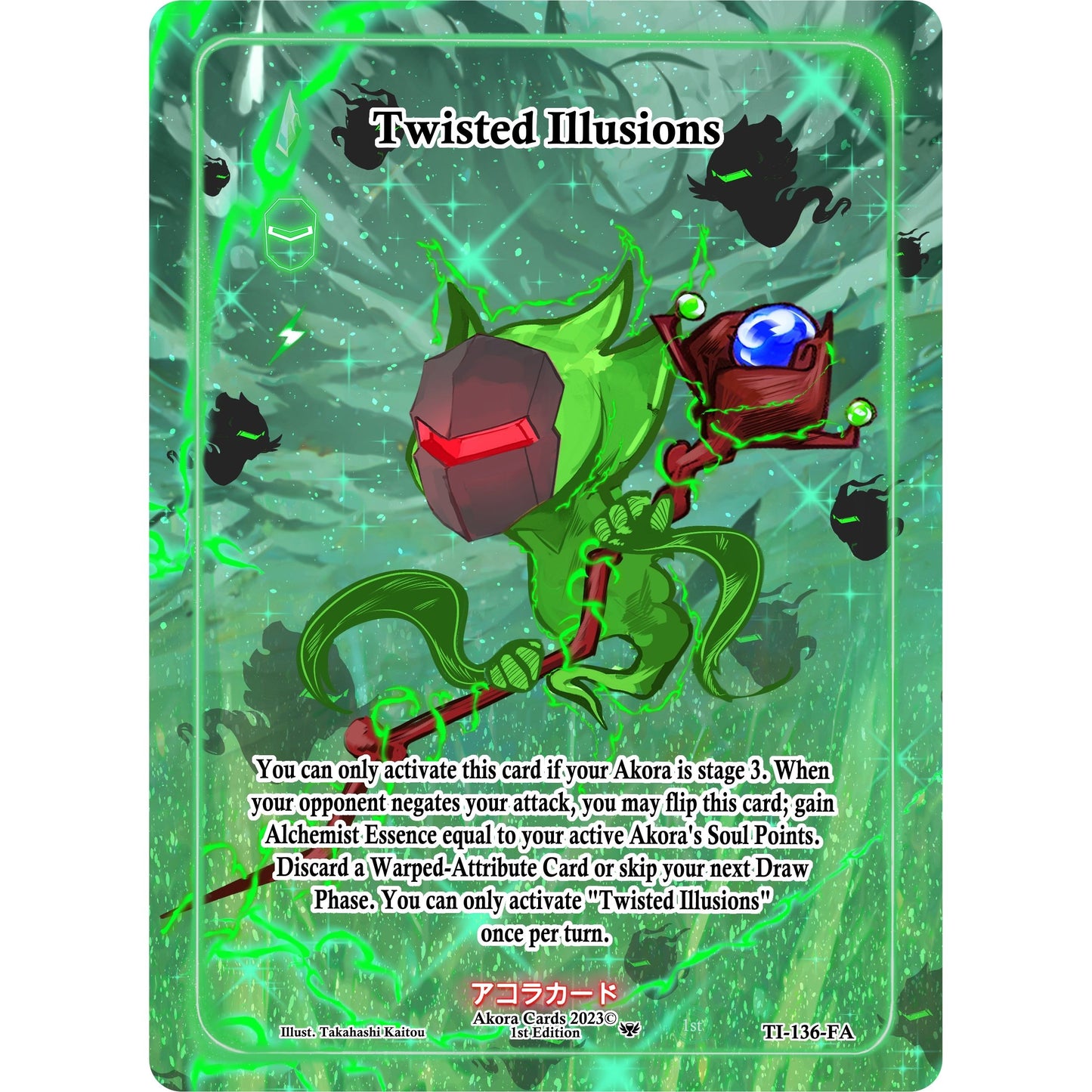 Image for Twisted Illusions (Full Art) (TI-136-FA) (TI1E) - Akora TCG