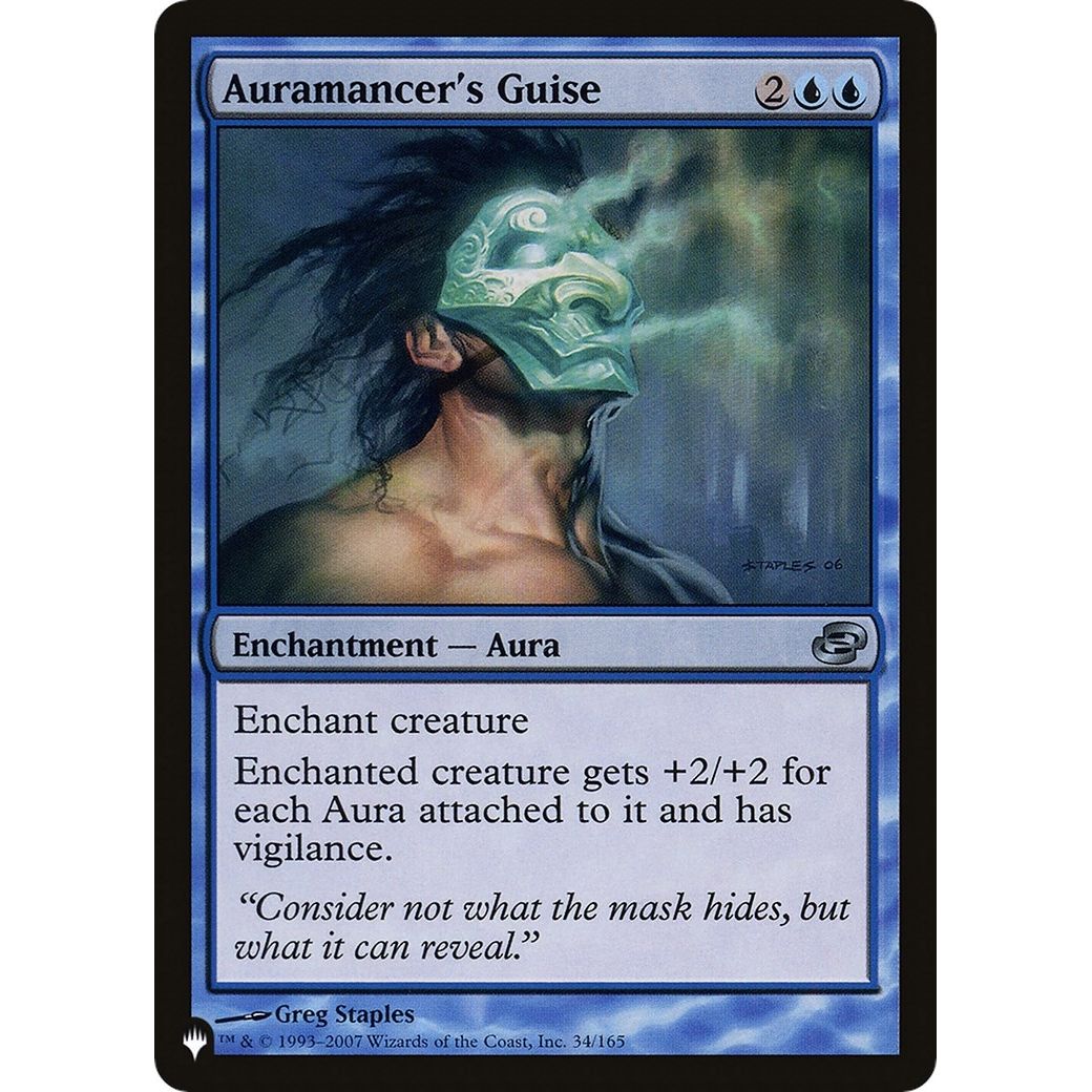 Image for Auramancer's Guise (34/165) (LIST) - Magic: The Gathering