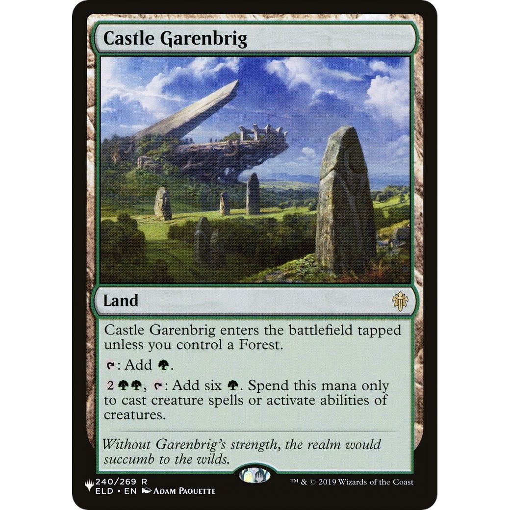 Image for Castle Garenbrig (240/269) (LIST) - Magic: The Gathering