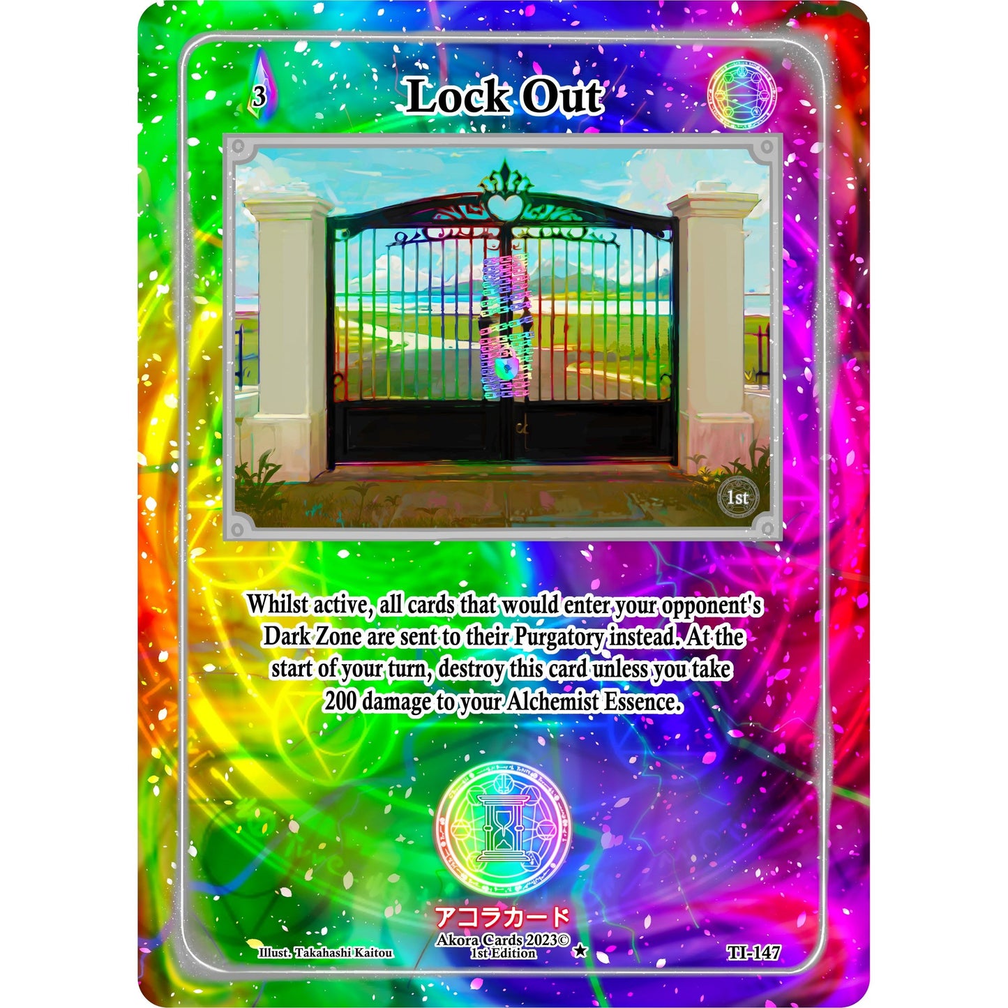 Image for Lock Out (TI-147) (TI1E) - Akora TCG