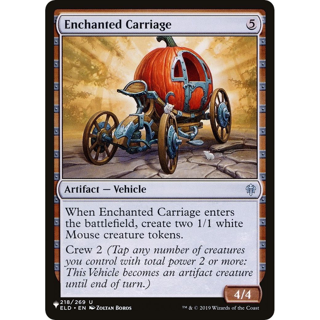 Image for Enchanted Carriage (218/269) (LIST) - Magic: The Gathering