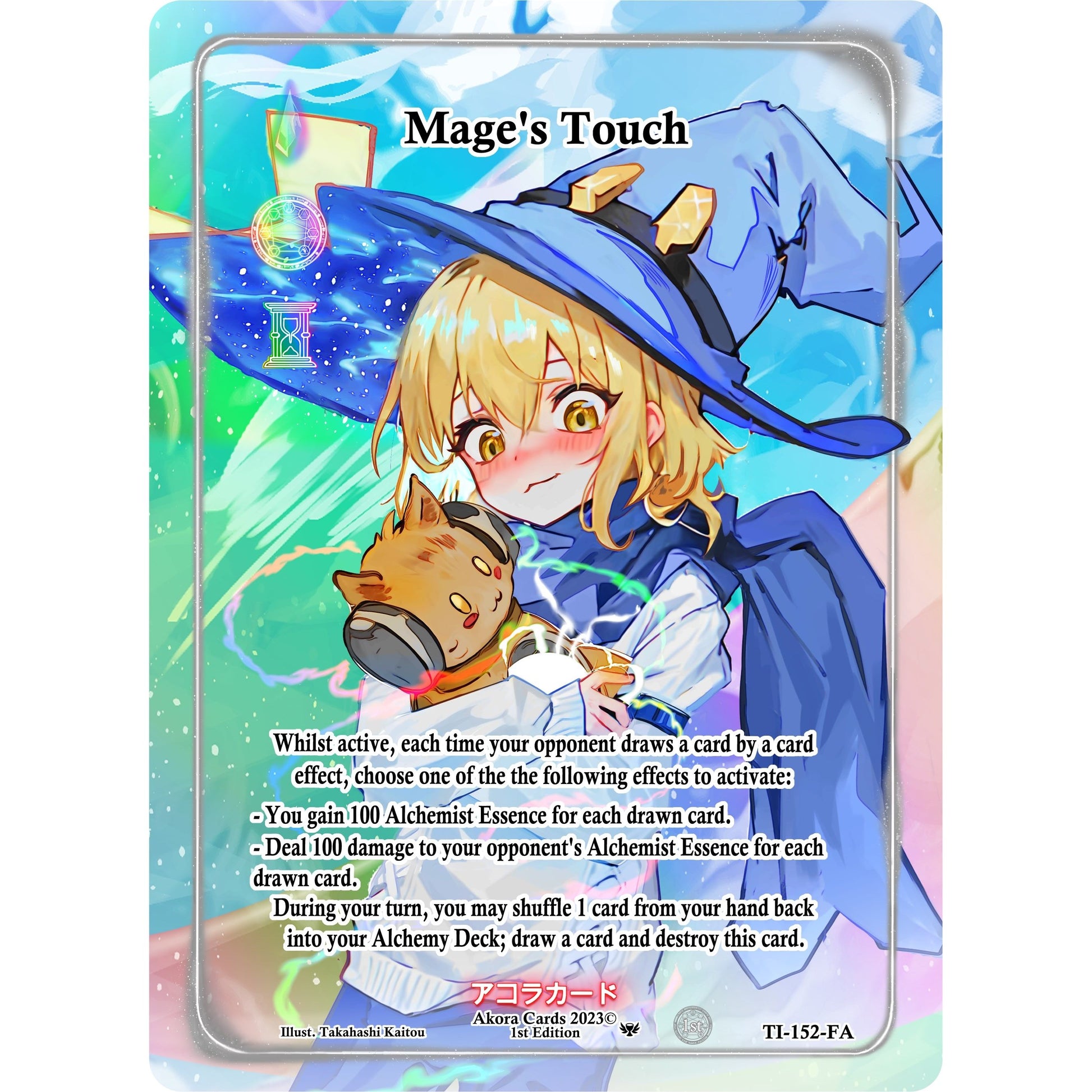 Image for Mage's Touch (Full Art) (TI-152-FA) (TI1E) - Akora TCG