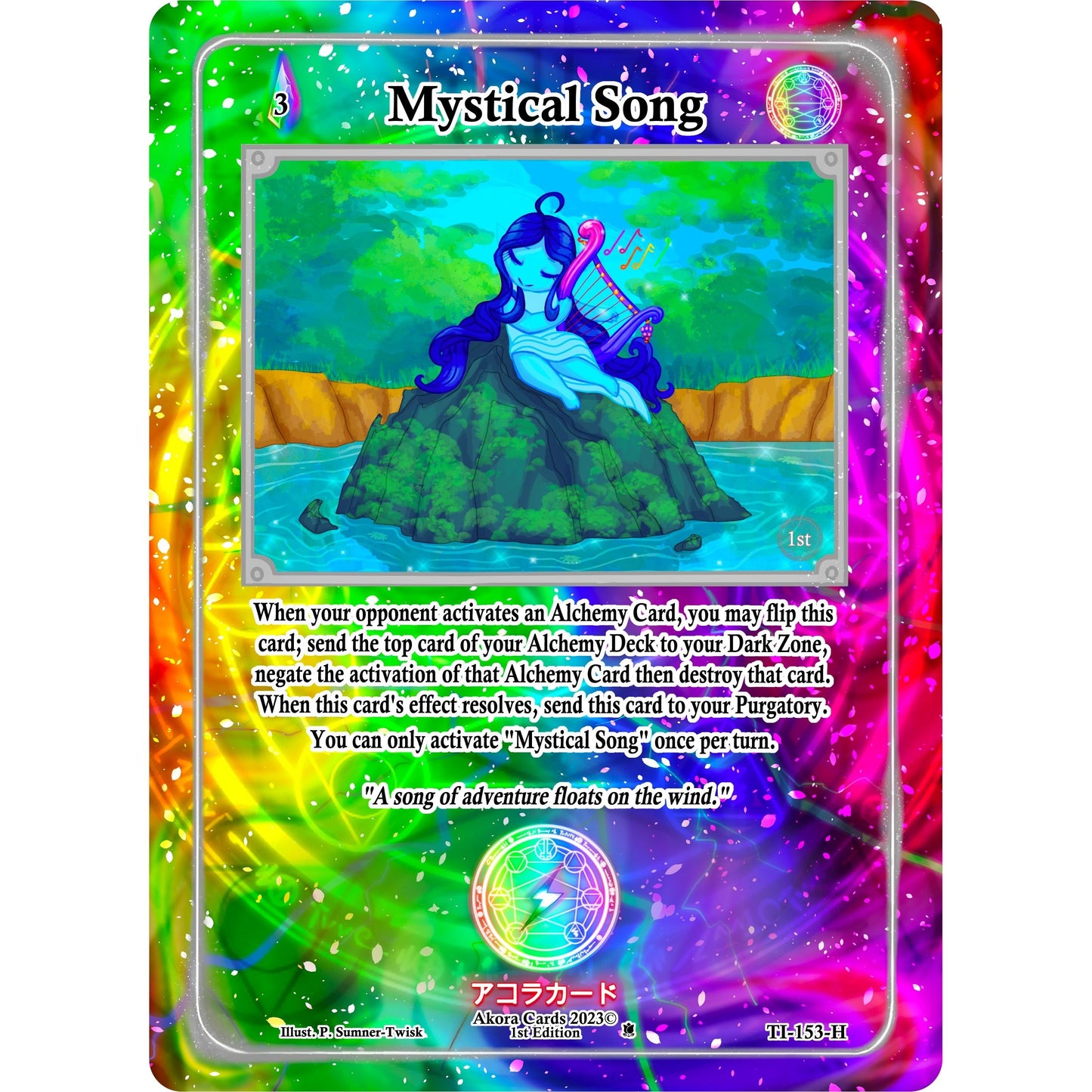 Image for Mystical Song (Holo) (TI-153-H) (TI1E) - Akora TCG