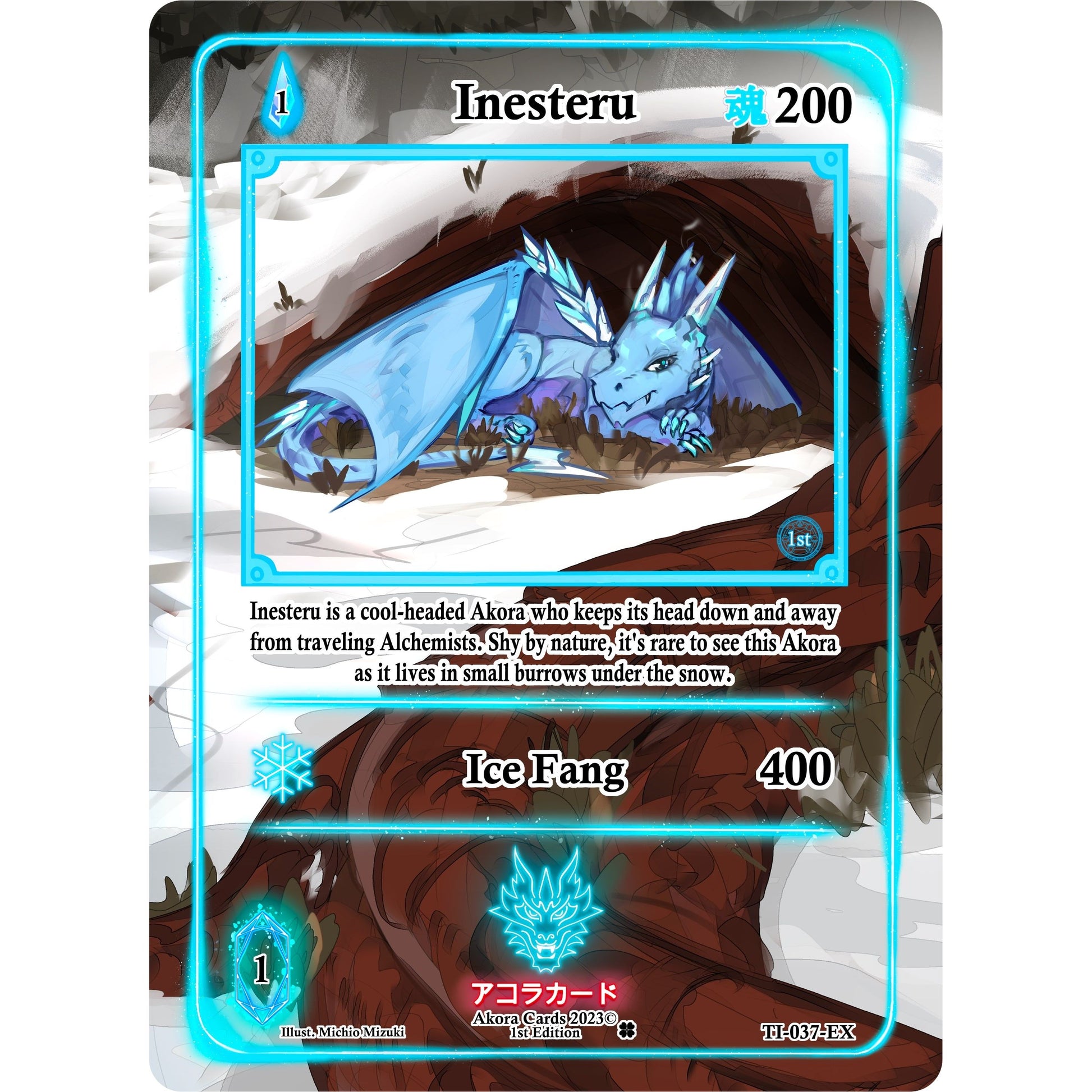 Image for Inesteru (Extended Art) (TI-037-EX) (TI1E) - Akora TCG