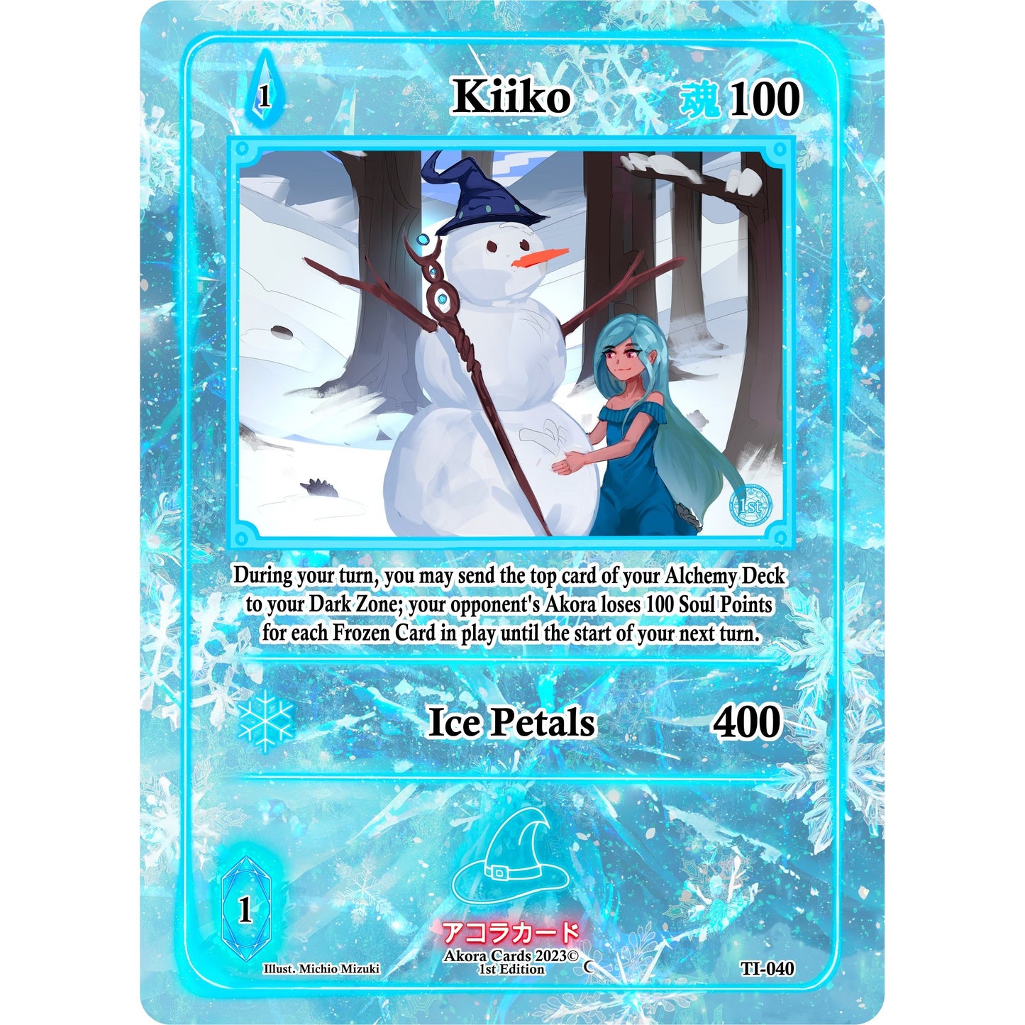 Image for Kiiko (TI-040) (TI1E) - Akora TCG