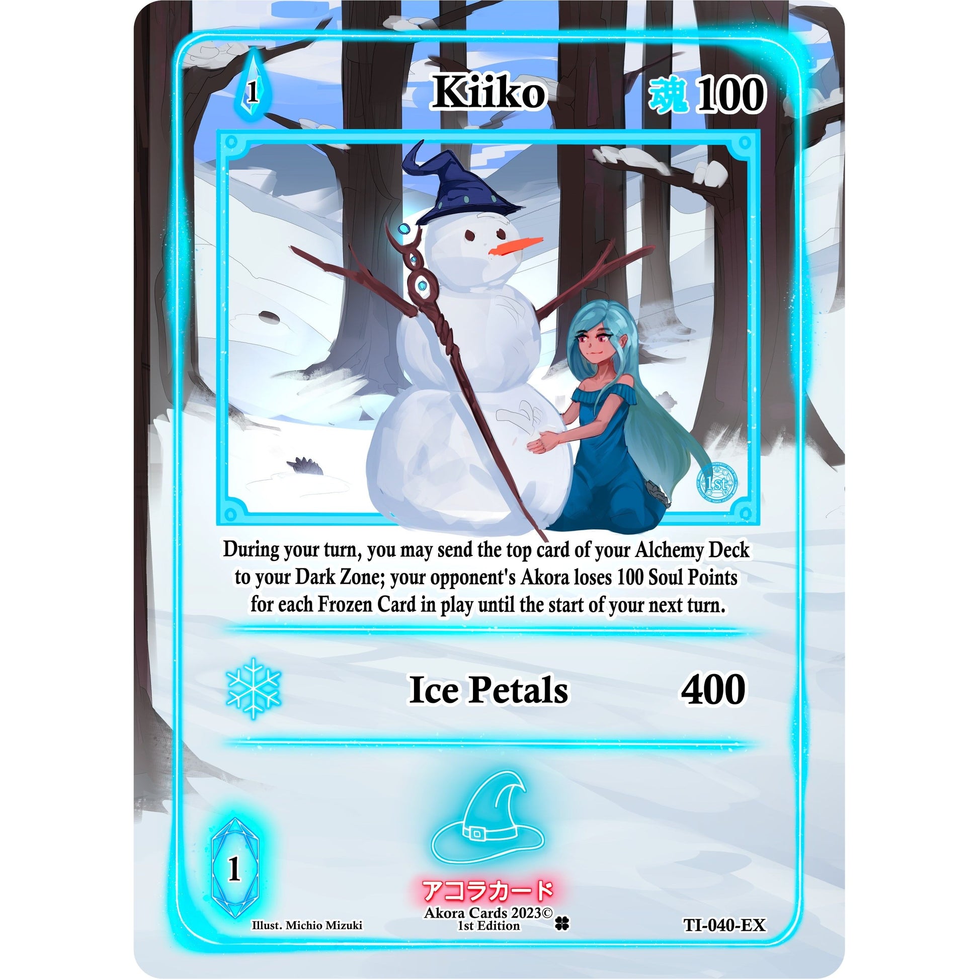 Image for Kiiko (Extended Art) (TI-040-EX) (TI1E) - Akora TCG