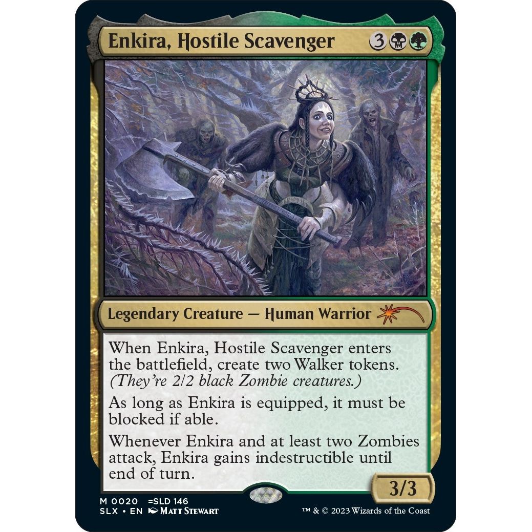 Image for Enkira, Hostile Scavenger (20) (SLX) - Magic: The Gathering
