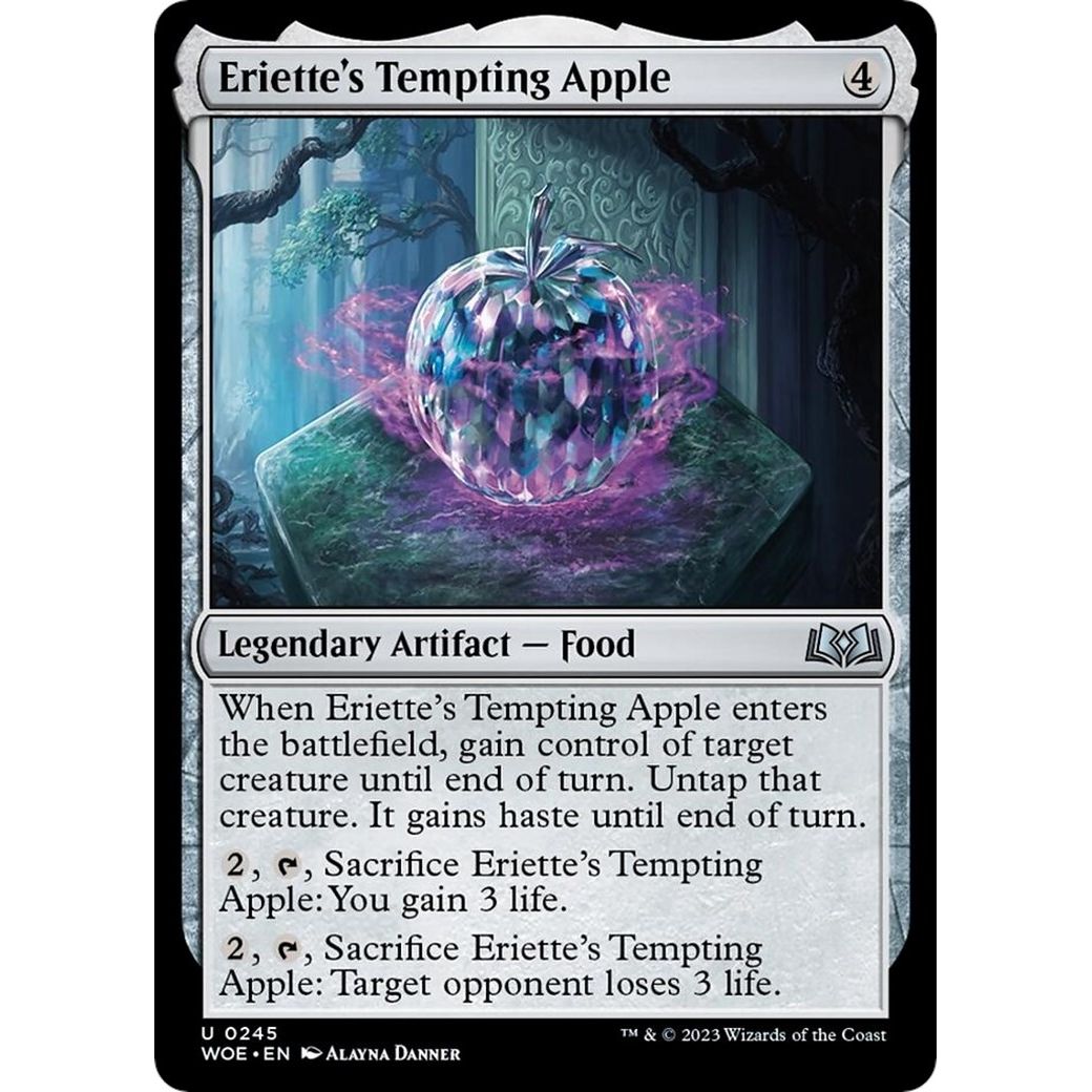 Image for Eriette's Tempting Apple (245) (WOE) - Magic: The Gathering