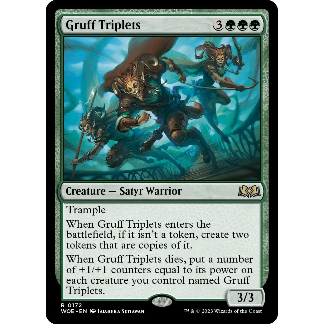 Image for Gruff Triplets (172) (WOE) - Magic: The Gathering