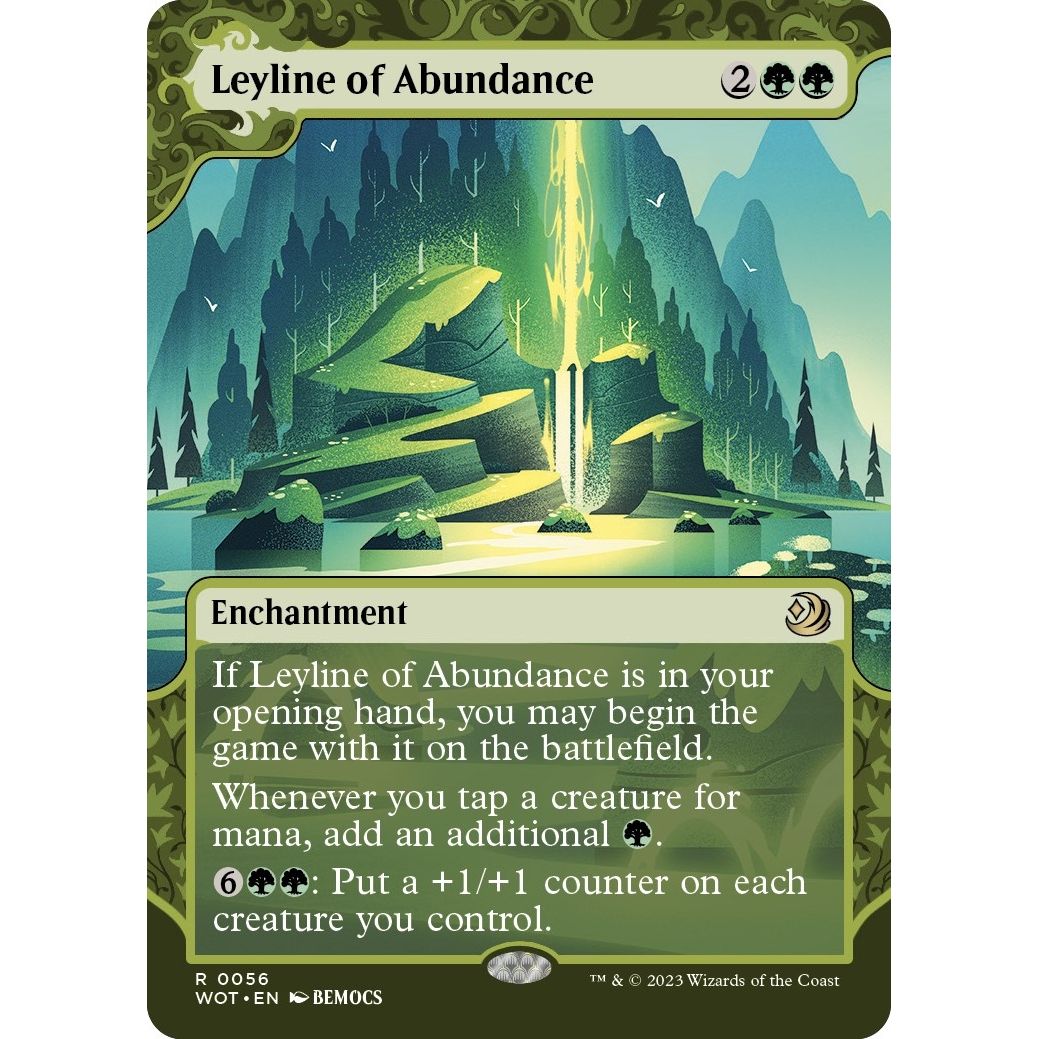 Image for Leyline of Abundance (56) (WOT) - Magic: The Gathering