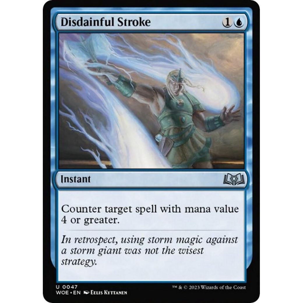 Image for Disdainful Stroke (47) (WOE) - Magic: The Gathering