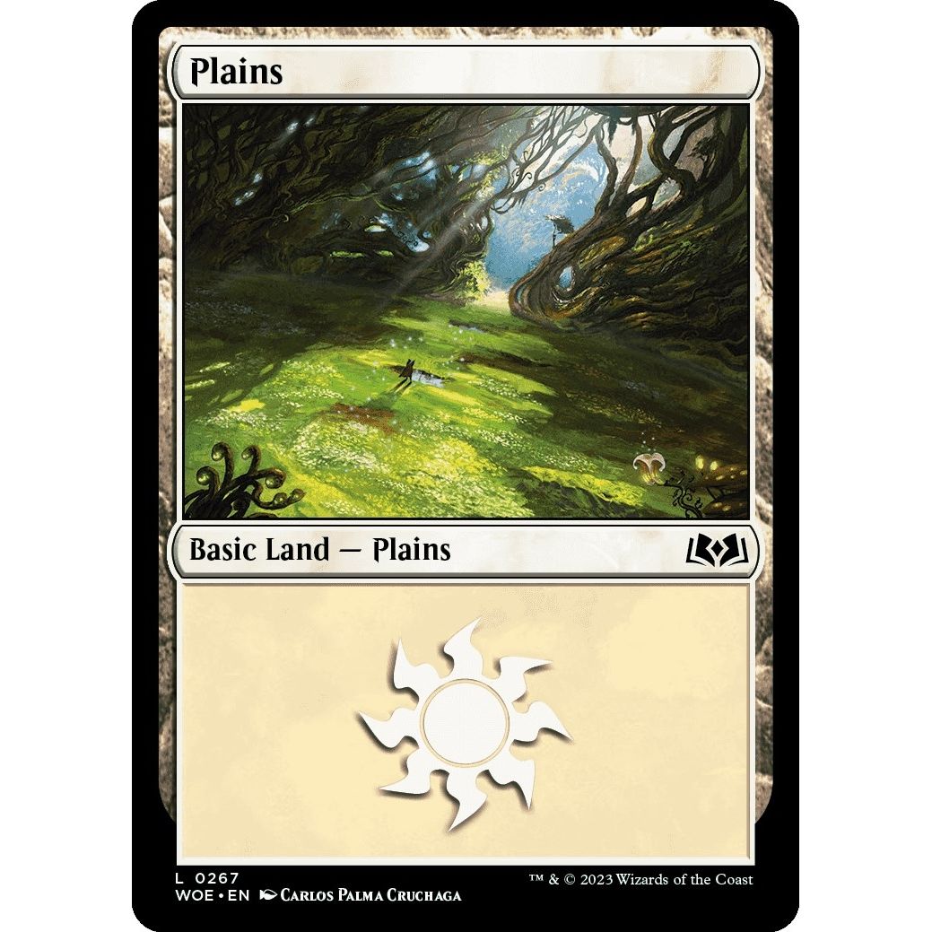Image for Plains (0267) (267) (WOE) - Magic: The Gathering
