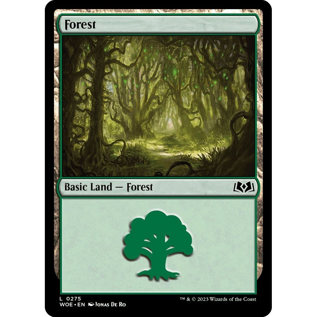 Image for Forest (0275) (275) (WOE) - Magic: The Gathering