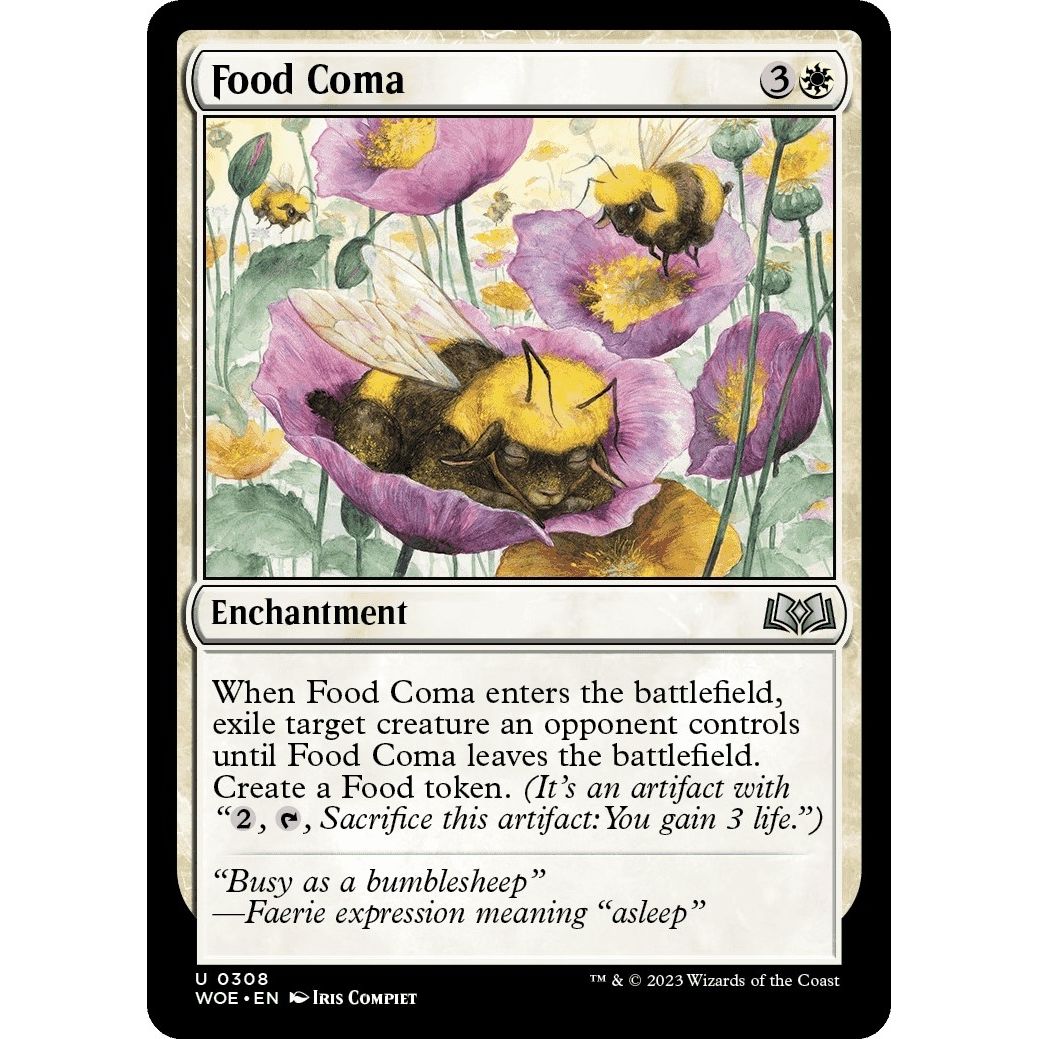 Image for Food Coma (308) (WOE) - Magic: The Gathering