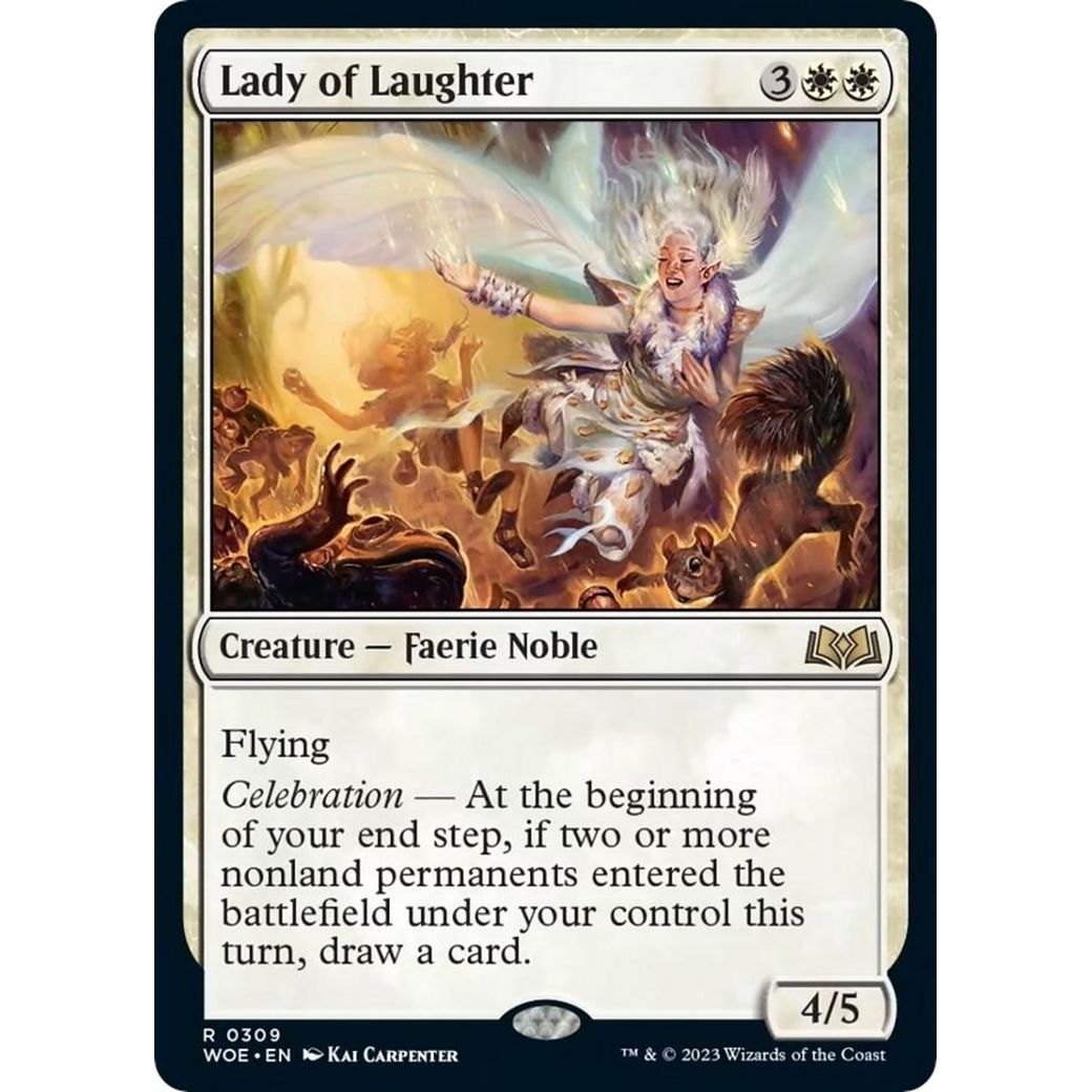Image for Lady of Laughter (309) (WOE) - Magic: The Gathering