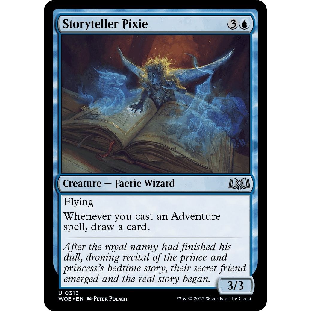 Image for Storyteller Pixie (313) (WOE) - Magic: The Gathering