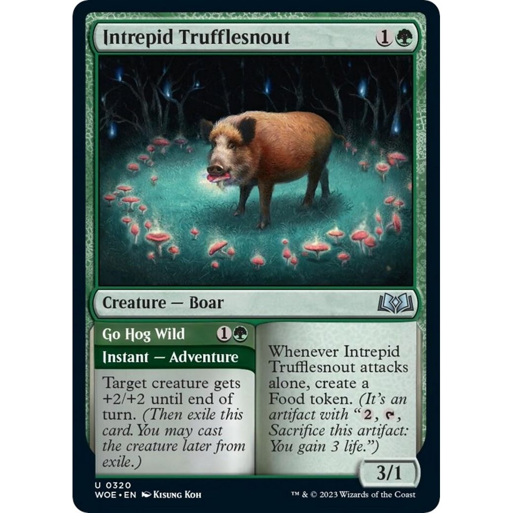 Image for Intrepid Trufflesnout (320) (WOE) - Magic: The Gathering