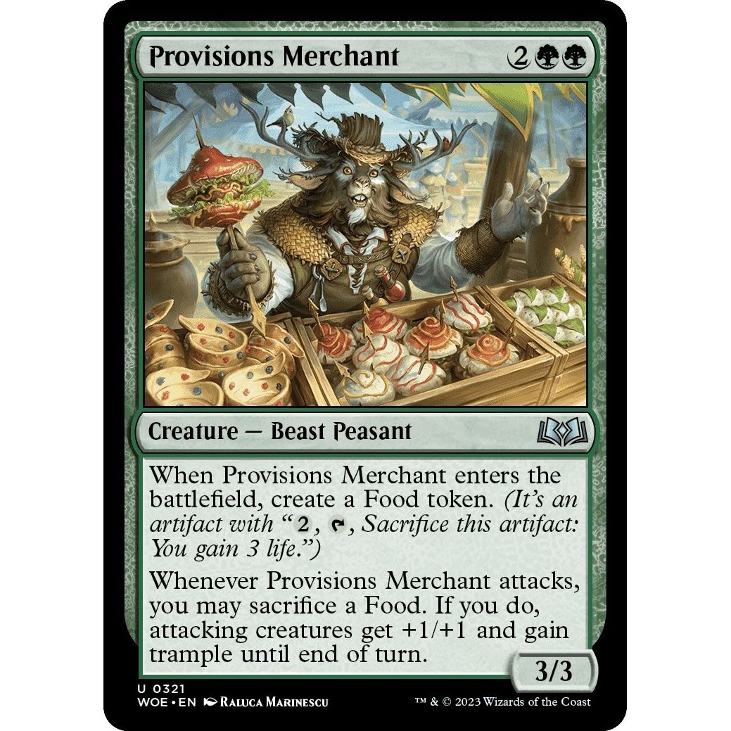 Image for Provisions Merchant (321) (WOE) - Magic: The Gathering