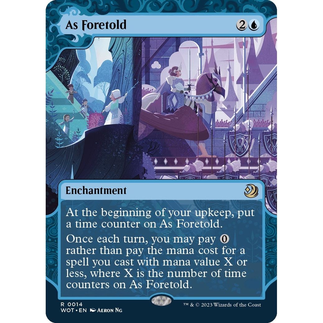 Image for As Foretold (14) (WOT) - Magic: The Gathering