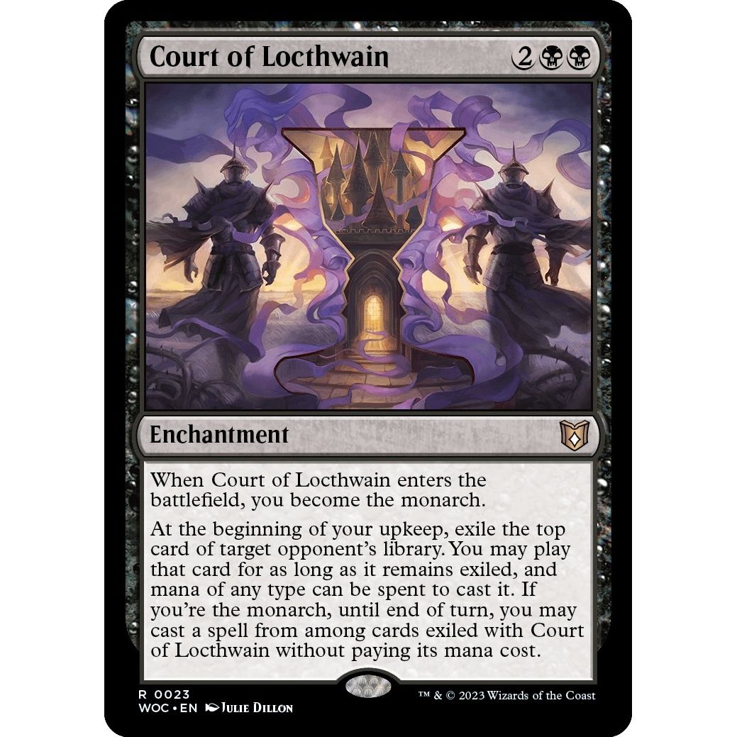 Image for Court of Locthwain (23) (WOC) - Magic: The Gathering
