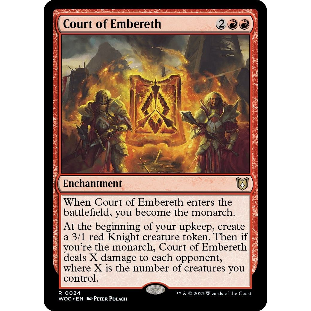Image for Court of Embereth (24) (WOC) - Magic: The Gathering