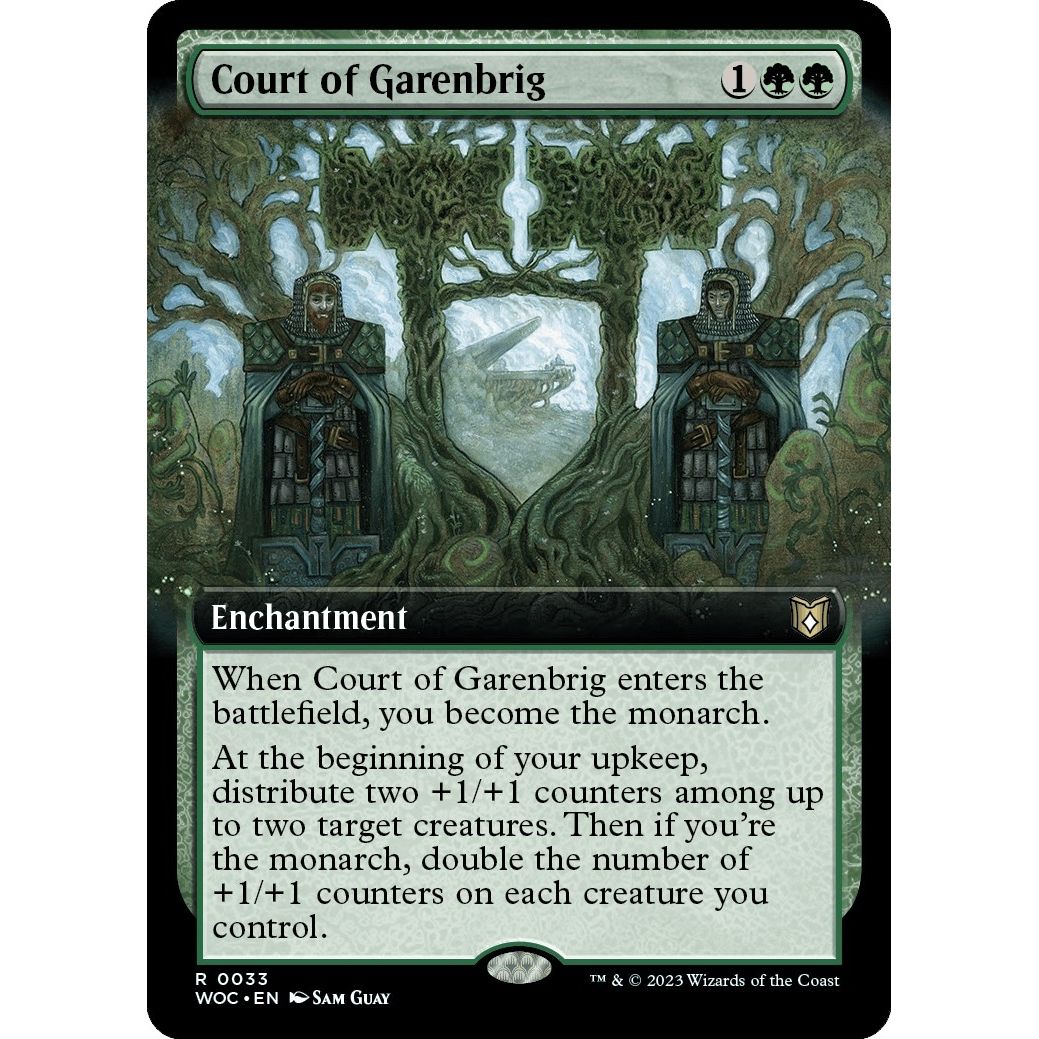 Image for Court of Garenbrig (Extended Art) (33) (WOC) - Magic: The Gathering