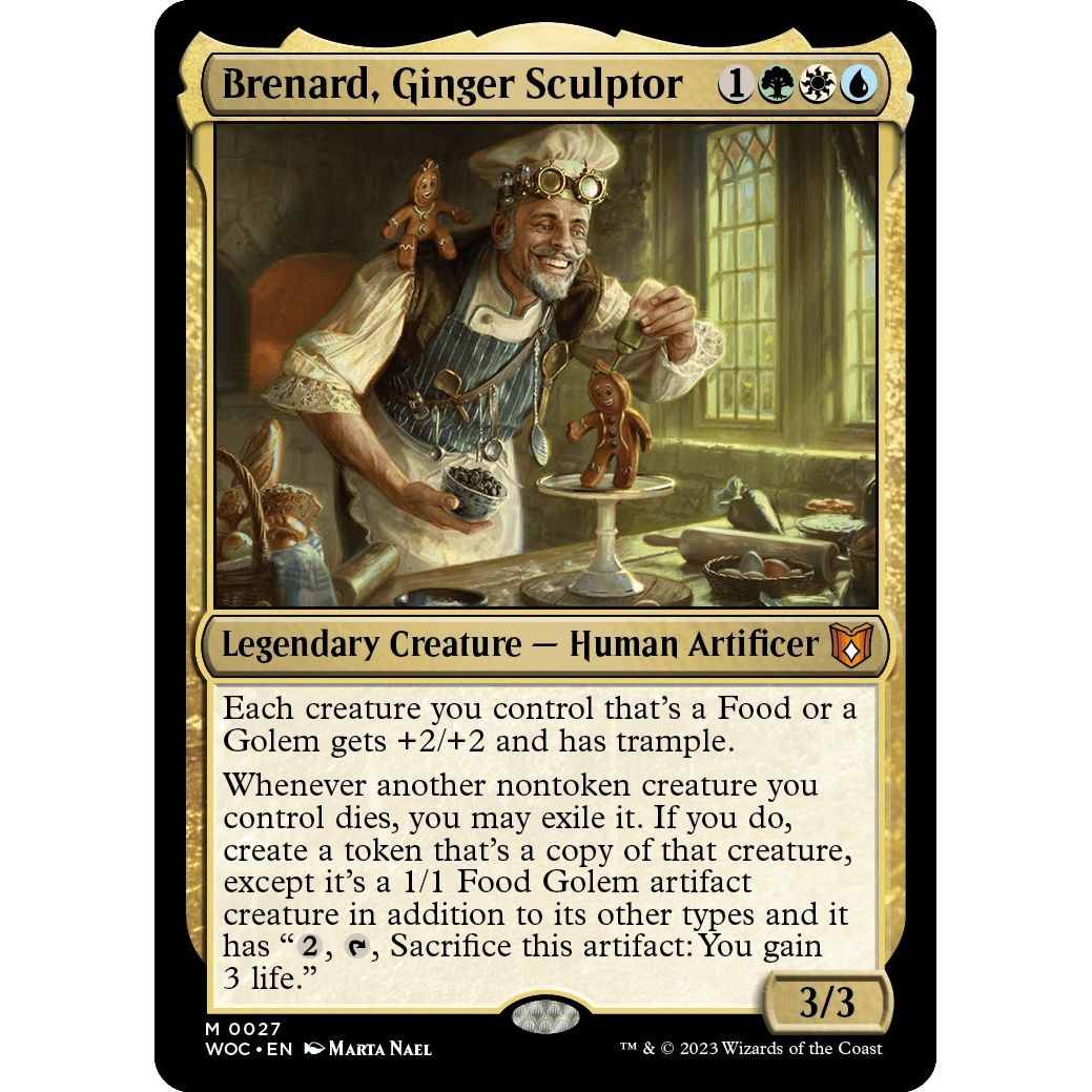 Image for Brenard, Ginger Sculptor (27) (WOC) - Magic: The Gathering