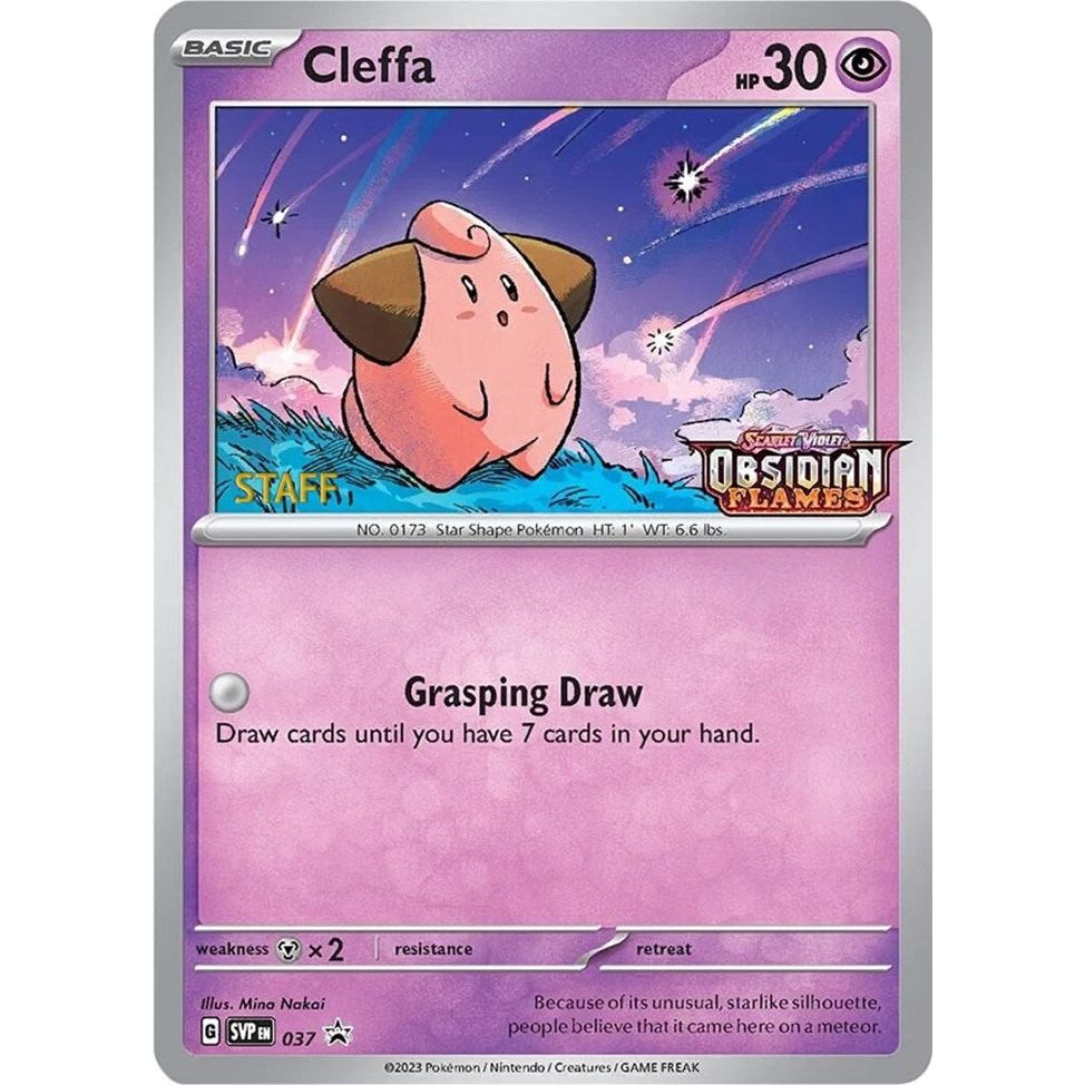 Image for Cleffa - 037 (Prerelease) [Staff] (037) (SVP) - Pokemon