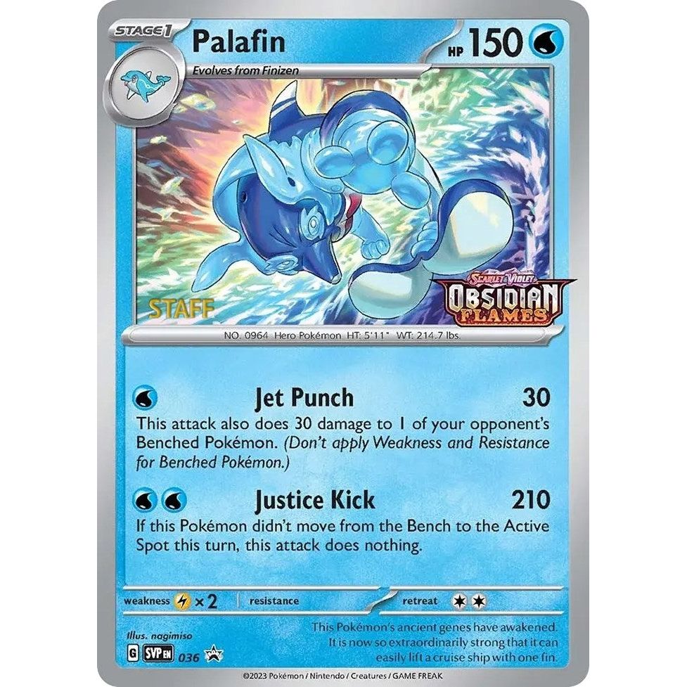 Image for Palafin - 036 (Prerelease) [Staff] (036) (SVP) - Pokemon