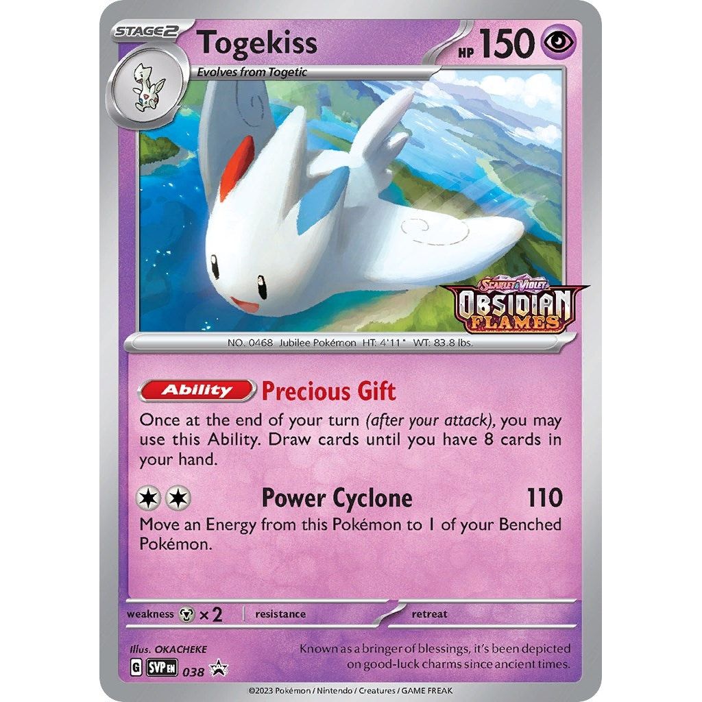Image for Togekiss - 038 (Prerelease) (038) (SVP) - Pokemon