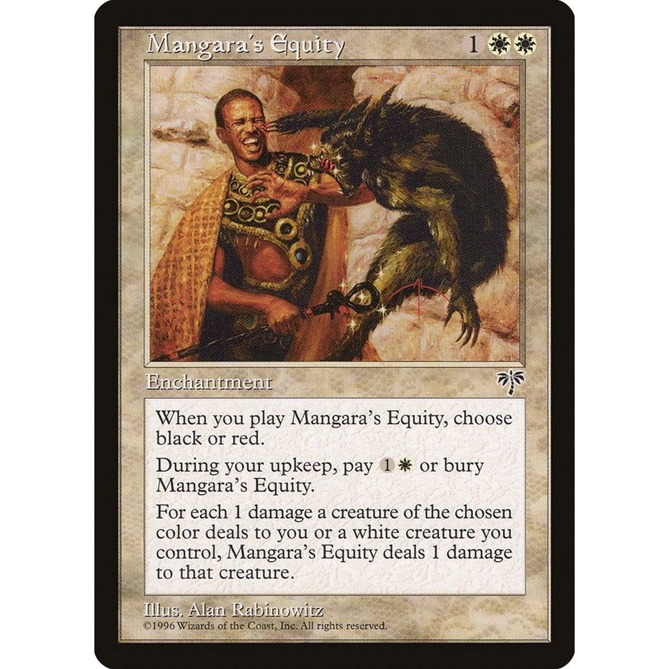 Image for Mangara's Equity (MIR) - Magic: The Gathering