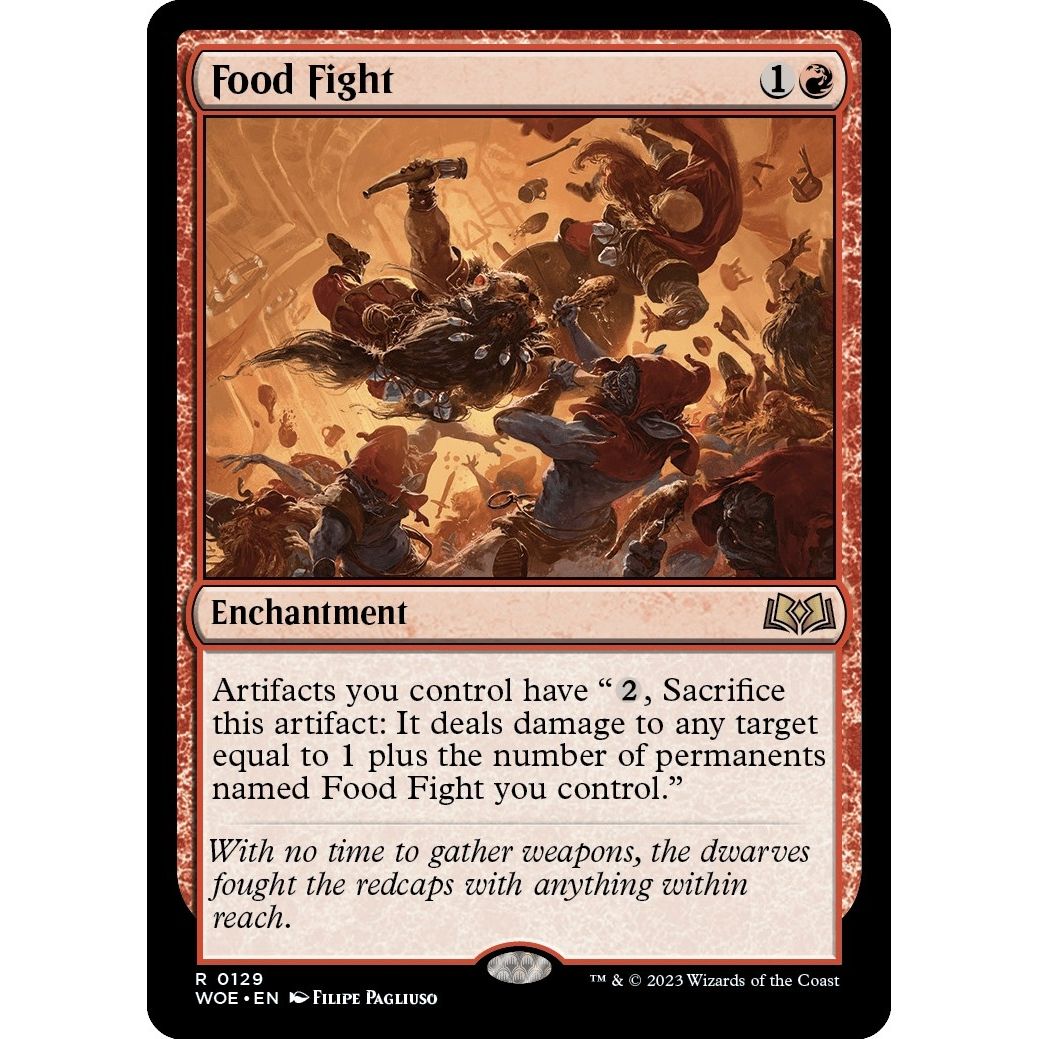 Image for Food Fight (129) (WOE) - Magic: The Gathering