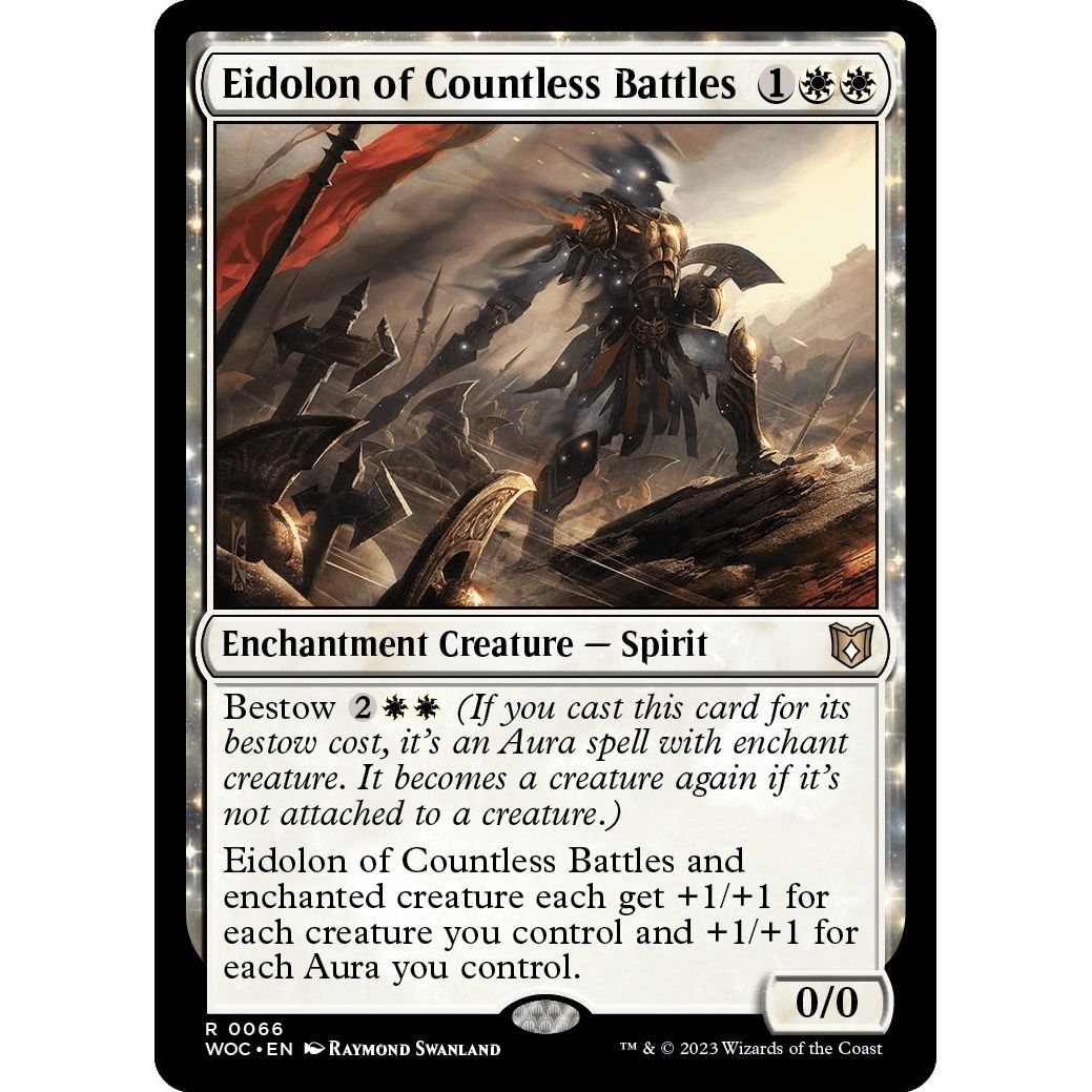 Image for Eidolon of Countless Battles (66) (WOC) - Magic: The Gathering
