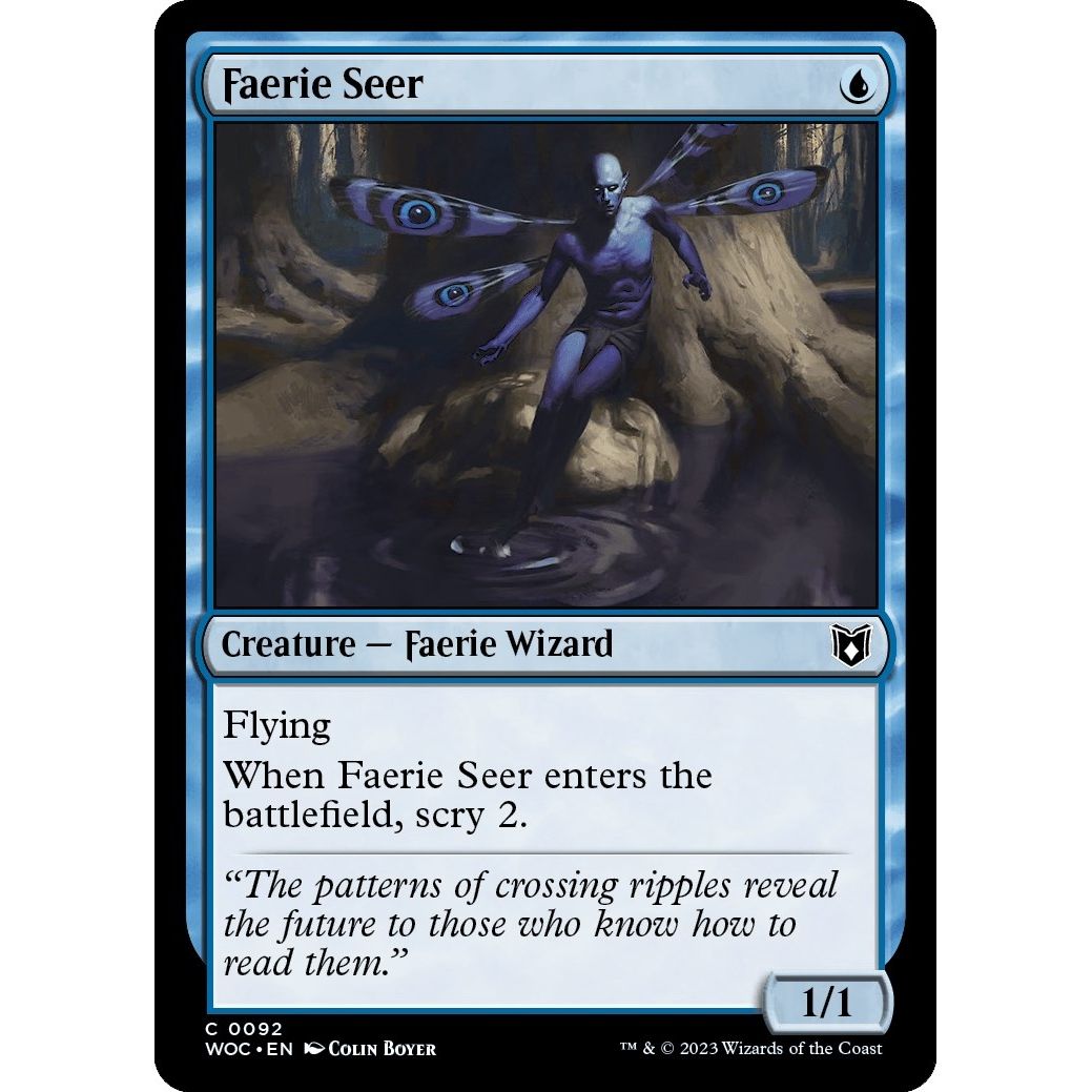 Image for Faerie Seer (92) (WOC) - Magic: The Gathering
