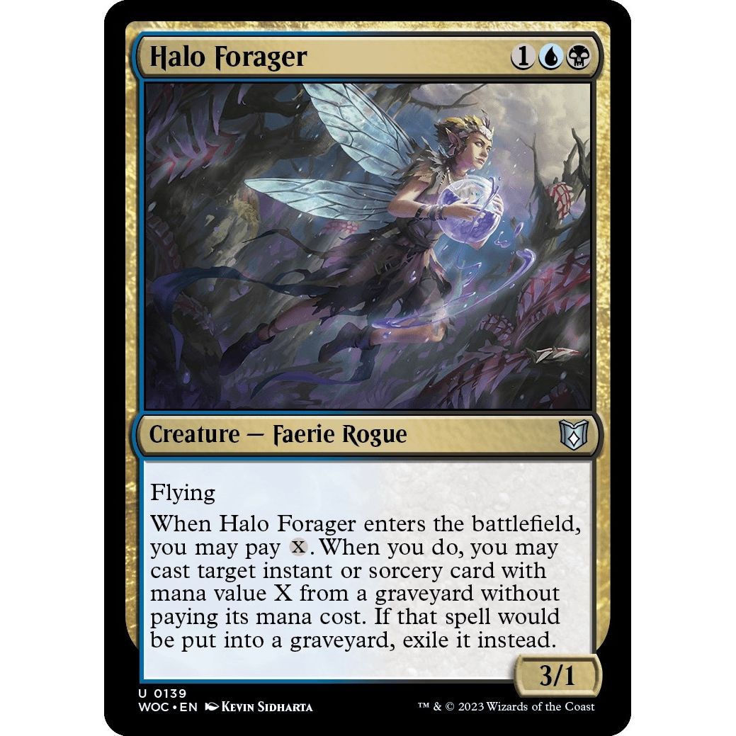 Image for Halo Forager (139) (WOC) - Magic: The Gathering