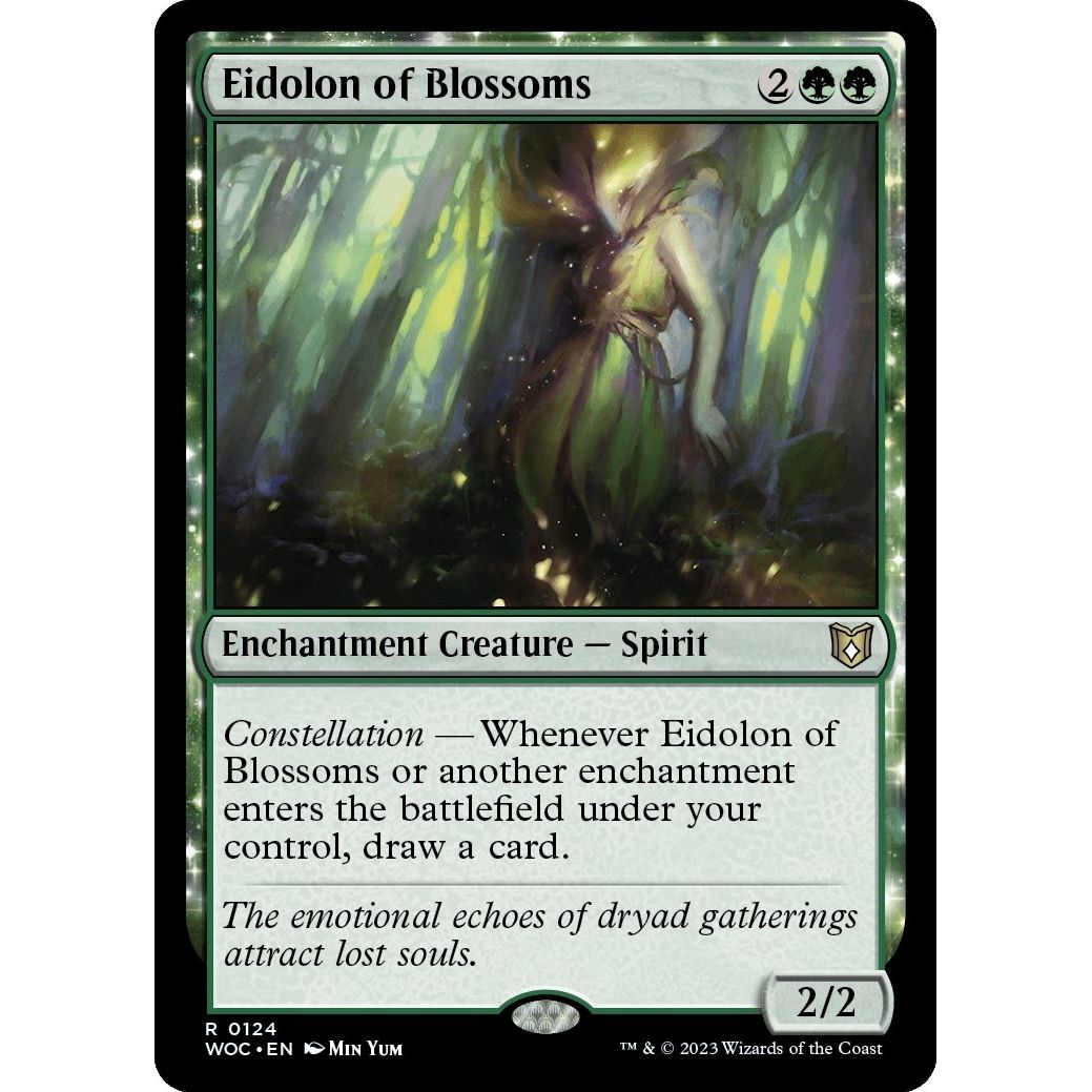 Image for Eidolon of Blossoms (124) (WOC) - Magic: The Gathering