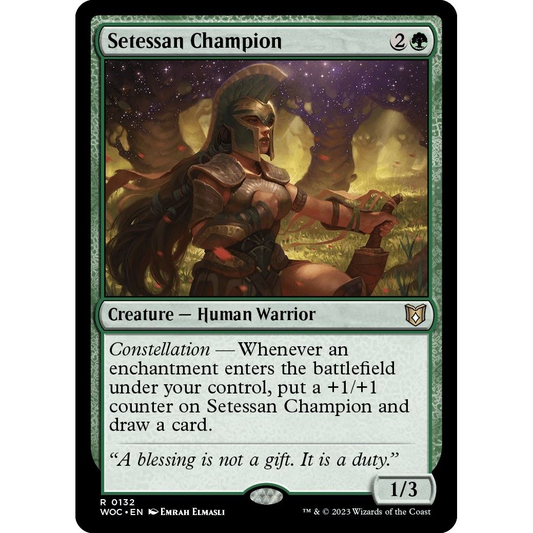 Image for Setessan Champion (132) (WOC) - Magic: The Gathering