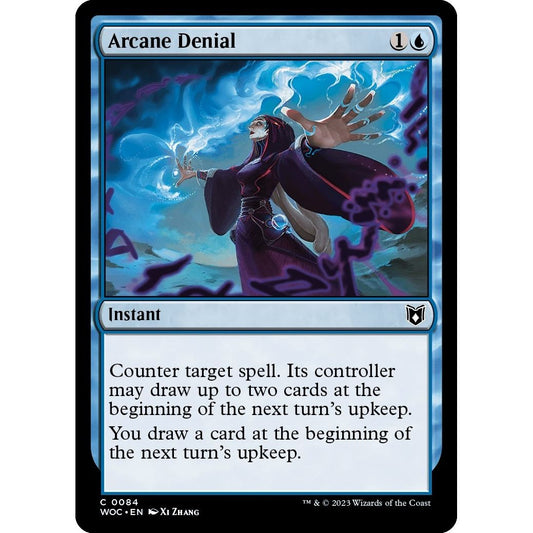 Image for Arcane Denial (84) (WOC) - Magic: The Gathering