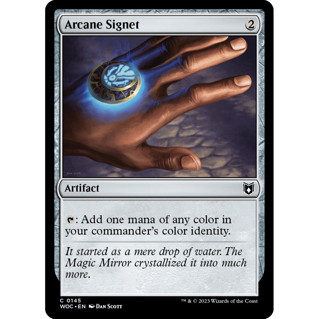 Image for Arcane Signet (145) (WOC) - Magic: The Gathering