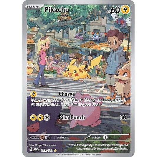 Image for Pikachu (173/165) (MEW) - Pokemon