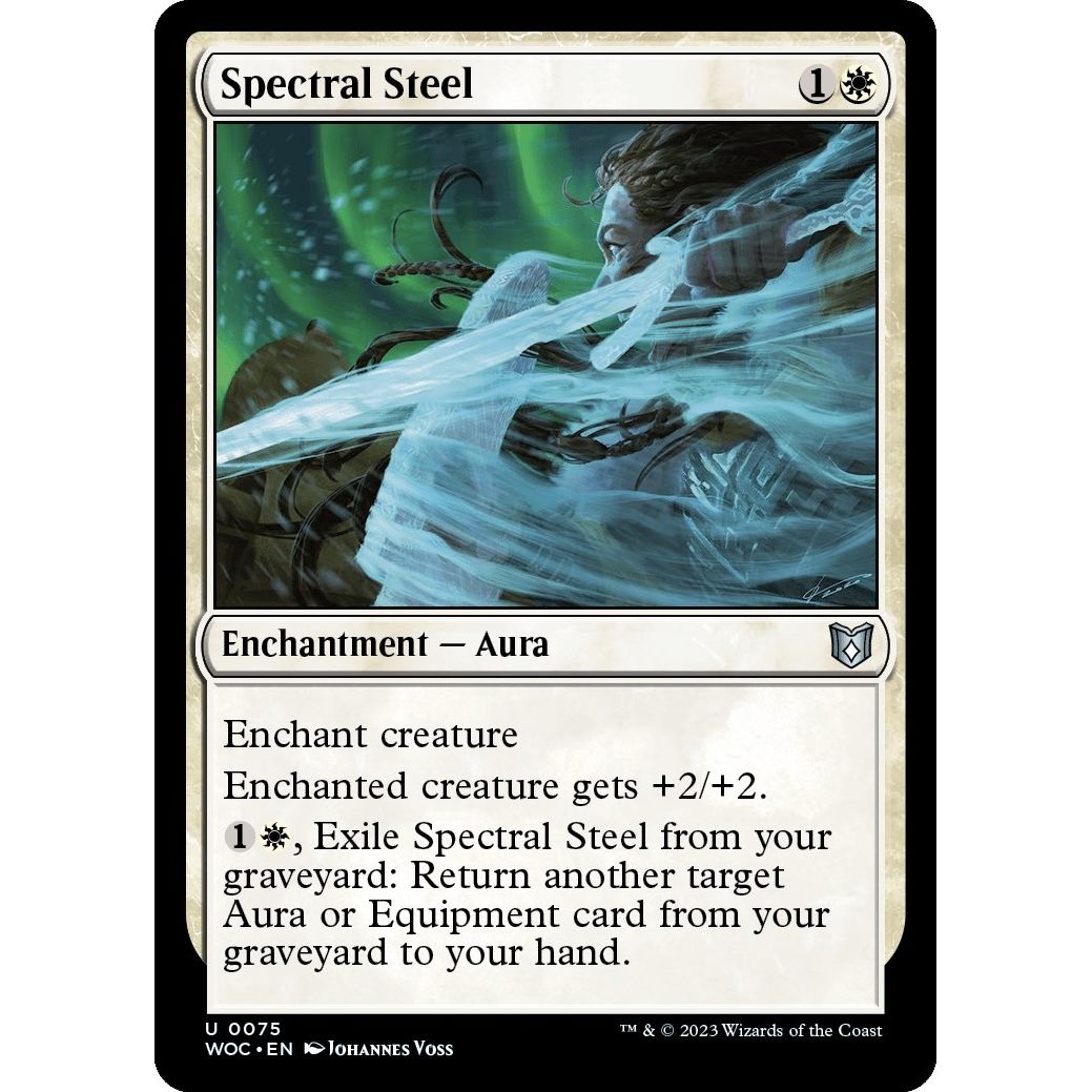 Image for Spectral Steel (75) (WOC) - Magic: The Gathering