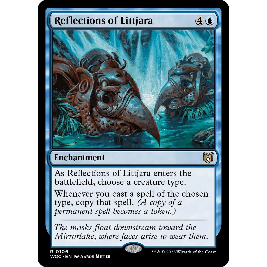 Image for Reflections of Littjara (106) (WOC) - Magic: The Gathering