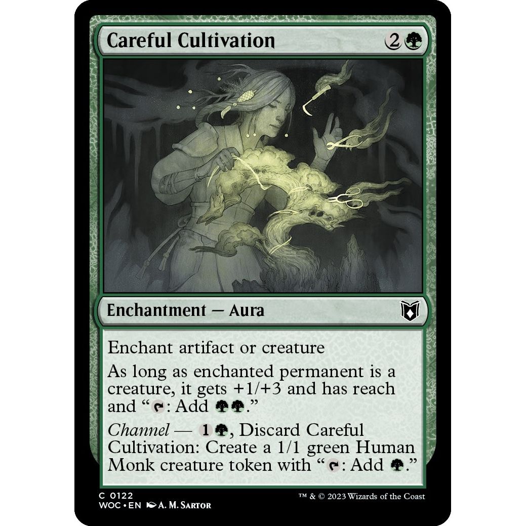 Image for Careful Cultivation (122) (WOC) - Magic: The Gathering