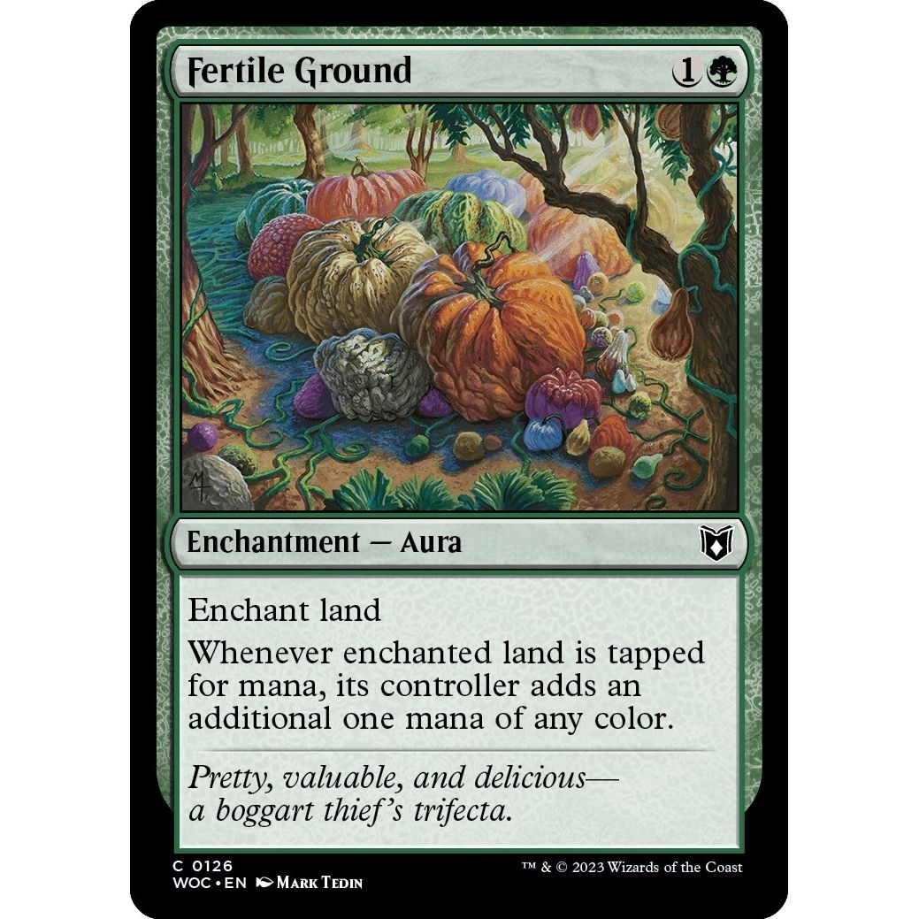 Image for Fertile Ground (126) (WOC) - Magic: The Gathering